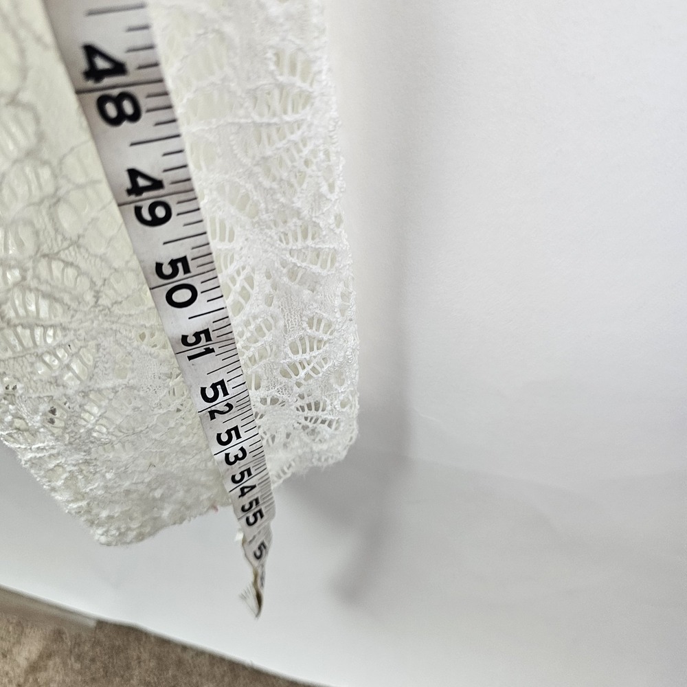 Tommy Bahama XS White Lace Crochet Maxi Dress SS Beach Resort Party Coastal Glam - Picture 11 of 11